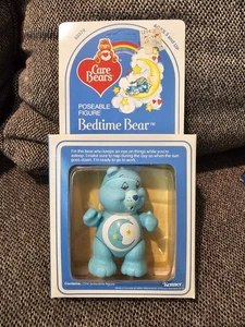 Nueva figura posable Kenner 60370 Care Bears “Bedtime Bear” 1984 vintage - Imagen 1 de 2