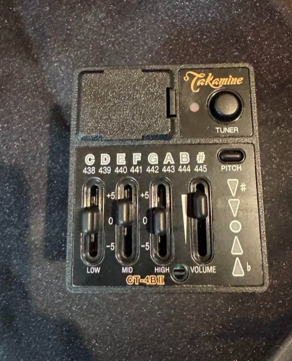 Takamine Ct4-bii PTU Japan-pro Acoustic Guitar Preamp Ct4bii Pro Series