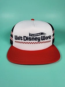 Vans Disney World Trucker Baseball Hat Cap Snap Back 50th Anniv Disneyland NEW X - Picture 1 of 14