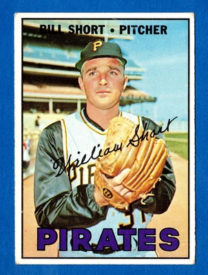 1967 TOPPS #577 BILL SHORT PITTSBURGH PIRATES CARD -- VG - Image 1 of 2
