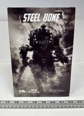 JOYTOY Steel Bone H07 Firepower Mecha 9" Robot & Pilot 1/25 Camouflage New - Image 1 of 4