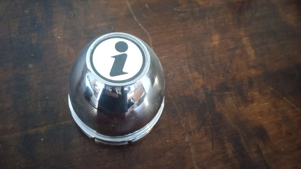 I vintage  Wheel Center Cap chrome Finish - Image 1 of 1