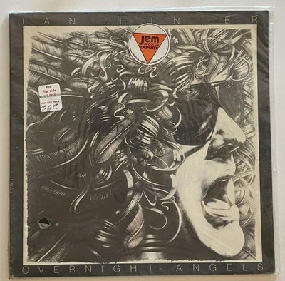 Ian Hunter Overnight Angels LP M- CBS (UK) Classic Rock (1977) Mott The Hoople - Image 1 of 4