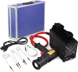 1500W Magnetic Induction Heater Kit Tool for Automotive Flameless Heat+4 Coils - Bild 1 von 12