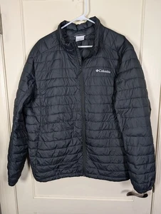 Columbia Silver Falls II Insulated Puffer Jacket Coat Men's Size: XL Black - Picture 1 of 3