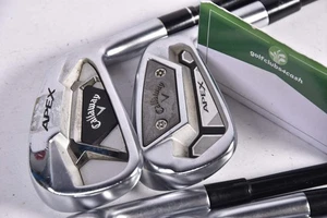 Callaway Apex 21/TCB Combo Irons / 6-PW / Regular Flex MMT Black 85 Shafts - Picture 1 of 7
