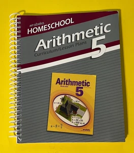Abeka HOMESCHOOL ARITHMETIC 5 ~ Curriculum Lesson Plans ~ 5th Grade ~ 2010-2015 - Bild 1 von 24