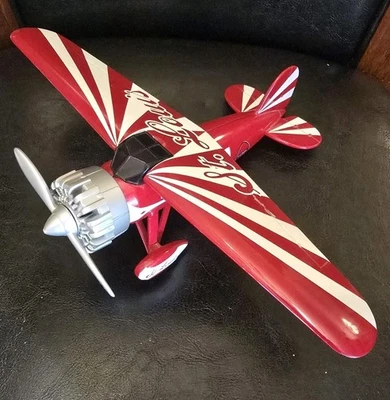 1932 Vega model METAL LIBERTY LE Cast Air plane Bank no 4006 CASE TRADE FAIR 94 - Image 1 of 4