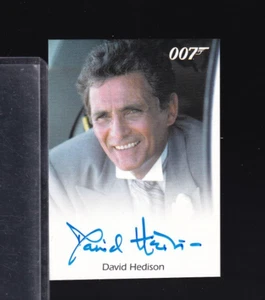 James Bond Archives 2015 autograph card David Hedison as Felix Leiter - Picture 1 of 2