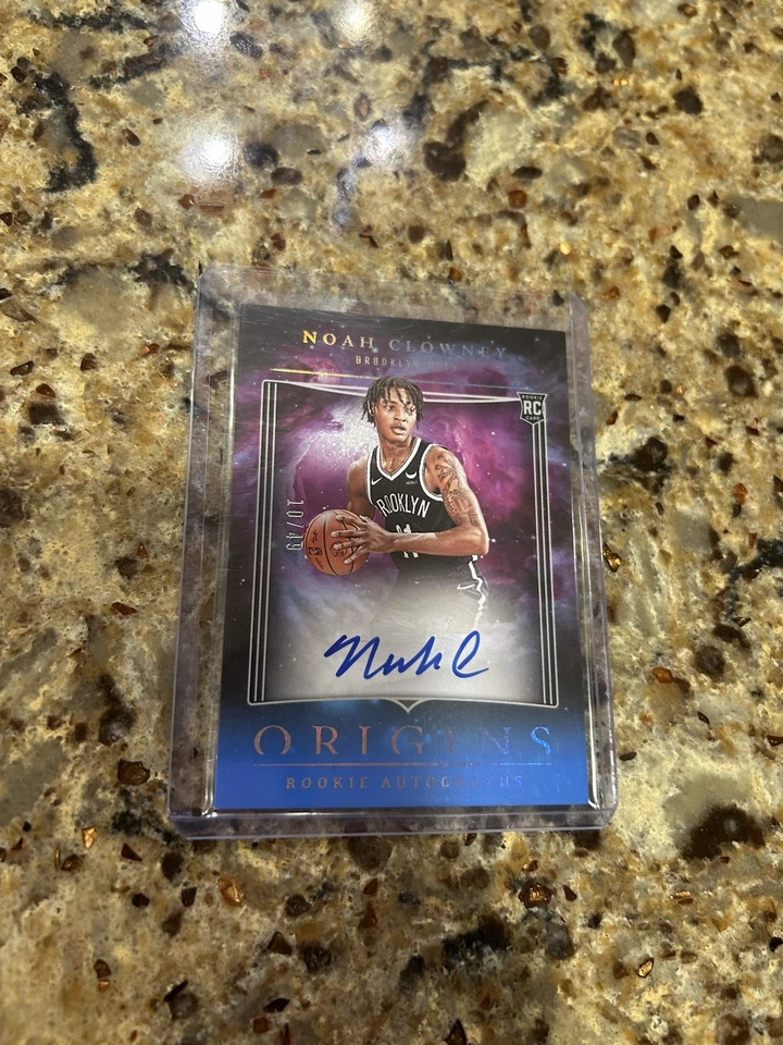 2023/24 Panini Origins Noah Clowney Auto Autograph RC Rookie Nets Blue /49 - Image 1 of 1