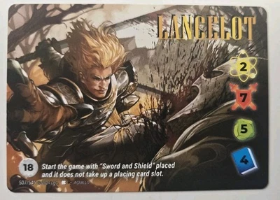 Lancelot Alternate Art *507* Overpower World Legends Ultra Rare Kickstarter - Image 1 of 2