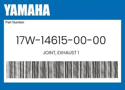 Yamaha Genuine Joint, Exhaust 1 - 17W-14615-00-00 - Image 1 of 4