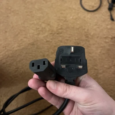 FOR MICROSOFT XBOX 360 AC POWER SUPPLY CORD CABLE BRICK CHARGER ADAPTER - Image 1 of 4