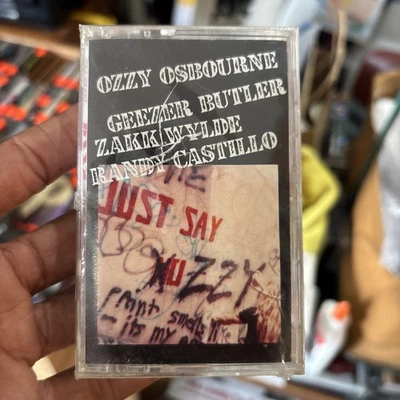 Ozzy Osbourne Just Say Ozzy -Cassette FACTORY SEALED NEW OLD STOCK Cracked Case - Image 1 of 4