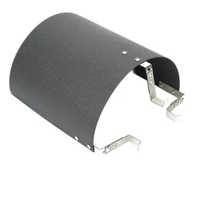 Heat Shield With Stainless Steel Auto Air Filter Cover For 254 Inch Filters - Picture 1 of 9
