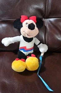 Disney Store Minnie Sommer Sport Sitzsack Plüsch Stofftier Turnerin Olympiade - Bild 1 von 8
