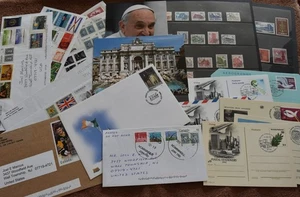 Boxed Lot of Remnant Stock Pages, Stamps, Old Department Store Sets & More (A4) - Picture 1 of 13