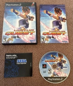 Virtua Quest (Sony PS2 PlayStation 2, 2005) Complete CIB w/ Manual ~ Excellent - Picture 1 of 2