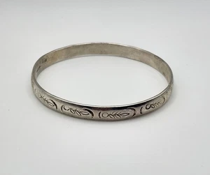 Brazalete Brazalete Vintage Taxco México Plata de Ley 925 - Imagen 1 de 4