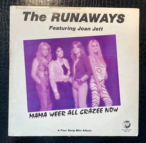 THE RUNAWAYS feat. JOAN JETT Mama Weer All Crazee Now EP Sehr guter Zustand +/VG - Klebeband - Bild 1 von 10
