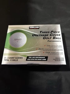 Kirkland Signature 1180702 Urethan Cover Golfbälle - 12 Stück NEU - Bild 1 von 4