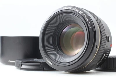 [MINT w/ Hood ] Canon EF 50mm F1.4 USM Ultrasonic Standard Prime Lens From JAPAN - image 1 of 4