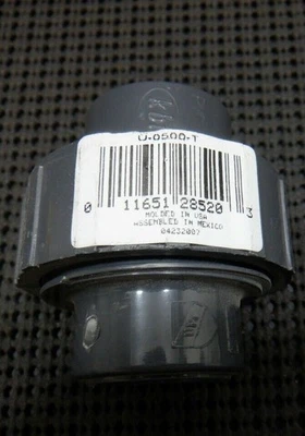 King Brothers KBI U-0500-T PVC Union 1/2 In Threaded - Lot of 47 - Image 1 of 4