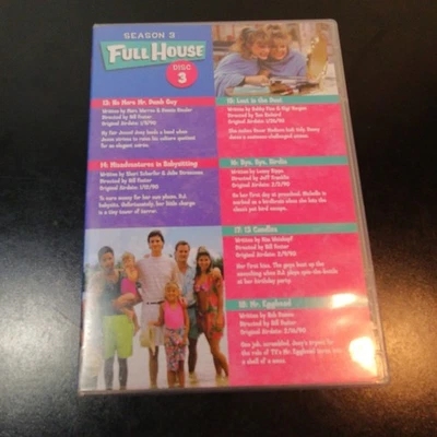 Full House Season 3 Discs 3 and 4 ONLY Foto 1 de 3