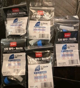 Toro 53888 5er-Pack, 570 Serie MPR + 10' Viertel Düse, blau - Bild 1 von 4