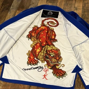 Giornogi Brazilian Competition Signature GI Guard Dog Blue Heavyweight GRAPHICS - Picture 1 of 21