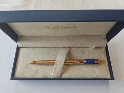 Waterman Hemisphere,  Kugelschreiber,  Gold, In Geschenkbox,  Neu - Bild 1 von 4