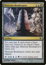 Magic MTG Tradingcard Alara Reborn 2009 Mistvein Borderpost 27/145