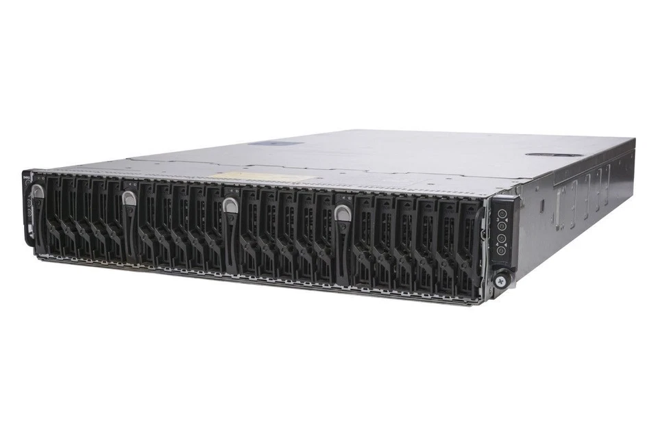 Dell PowerEdge C6220 4 x Node Server 8 x E5-2650 8-Core 1024GB RAM 8 x 1TB RAID - Image 1 of 2