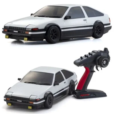 Kyosho 34501T1 1/10 2WD FAZER D2 FZD2 RTR Toyota SPRINTER TRUENO AE86 White - Image 1 of 4