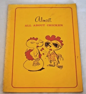 Vintage Foster Farms Chicken Booklet 'ALMOST ALL ABOUT CHICKEN' Recipes 50s 60s - Picture 1 of 8