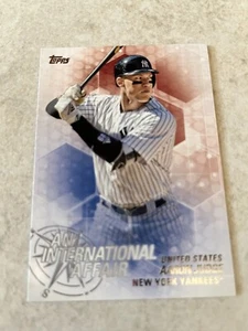 2018 Topps International Affair Aaron Judge #IA-39 MLB New York Yankees - Picture 1 of 2