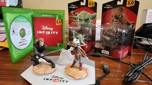 Disney Infinity 3.0 Starter Pack - Anakin/Ashoka with NIB Yoda NIB Chewbacca - Picture 1 of 7