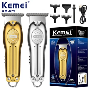 Kemei Professional Cordless Hair Trimmer Clipper Shaver Beard Cutting Machine - Picture 1 of 14