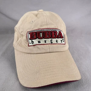 Bubba Burger Mütze Herren Einheitsgröße beige Strapback Cap bestickt Spruch - Bild 1 von 11