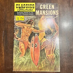 Klassiker Illustrierter Comic Nr. 90 grüne Villen W.H. Hudson 1951 - Bild 1 von 5