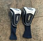 Cleveland Launcher Ultralite Driver Golf Club Headcovers Set Of 2  Navy Blue