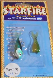 Esca da pesca trota, panfish Star Fire 1/8 oz. Topazio Jig - Foto 1 di 1
