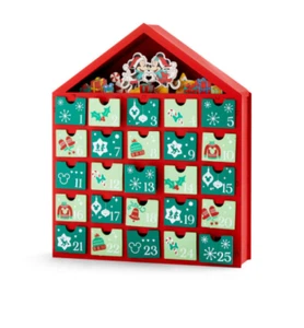 Mickey & Minnie Mouse Calendario de Adviento Disney Madera Reutilizable Navidad Primark - Imagen 1 de 1