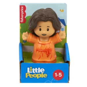 Little People Single Pack Lady In Orange Dress - Picture 1 of 5