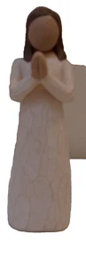 Willow Tree "Sister by Heart" Angel Praying Hands Figurine 2000 by Susan Lordi - Picture 1 of 3
