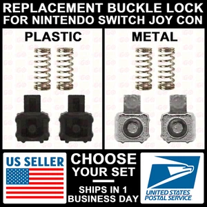 OEM Lock Buckle Springs Latch For Nintendo Switch NS Joy-Con Controller Slider - Picture 1 of 9