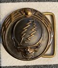 Owsley “Bear” Stanley  Bronze  #5 Steal Your Face  Grateful Dead Belt Buckle.