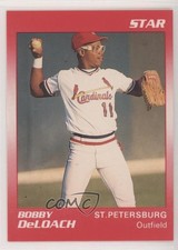 1990 Star St Petersburg Cardinals Bobby Deloach #4