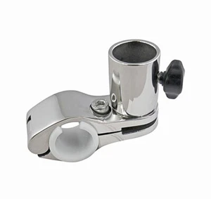 Flaggenstockhalter für Reling aus Edelstahl A4 AISI 316 - Bild 1 von 2