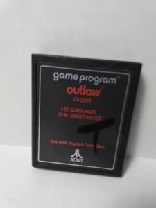 Outlaw (Atari 2600, 1978) CX-2605 Spiel nur getestet - Bild 1 von 2